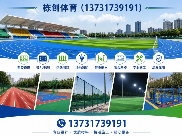 沧州高新技术产业开发区塑胶跑道展示图